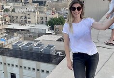 Oro šventėje Babilone dalyvavo ir lietuviai Justinas su Tania