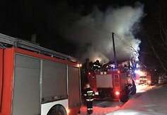Gaisras Jonavoje: sodų bendrijoje užsidegė namas