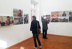 Kauno Vinco Kudirkos viešojoje bibliotekoje atidaryta Romualdo Požerskio fotografijų paroda „Bangladešo vaikai“.