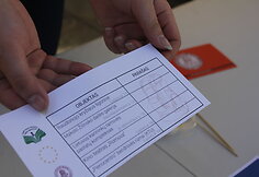 Kauniečiai &scaron;ventė Europos dieną. 