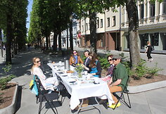 Kaunas kviečia į Kiemų &scaron;ventę: Laisvės alėjoje nusidrieks ilgiausias stalas mieste