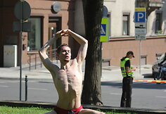 Performansai V.Putvinskio gatvėje