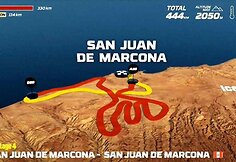 Sausio 9 d. (antradienis). San Chuan de Markona&ndash;San Chuan de Markona. Bendra dienos rida: 444 km (greičio ruožai: 330 km)