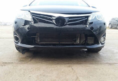Vokietijoje sudaužyto ir į Lietuvą atkeliavusio &bdquo;Toyota Avensis&ldquo; būklė po avarijos