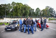 Automobilių slalomo serija startuoja Varėnoje