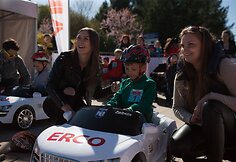 Vaiki&scaron;kos elektromobilių varžybos Palangoje
