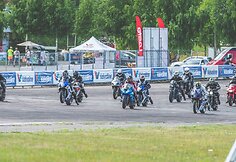 Nemuno žiedo trasoje varžėsi motociklininkai