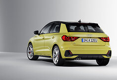„Audi“ pristatė naują, ryškesnį, „A1 Sportback“ modelį