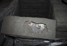 Kontrabanda cementiniuose blokeliuose