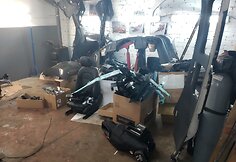 Rasti ardomi automobiliai