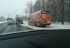 Masinė avarija Akademijoje