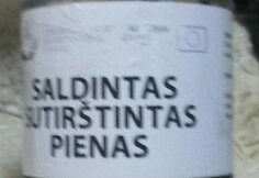 Skurstantiesiems skirtas kondensuotas pienas