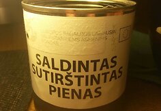 Skurstantiesiems skirtas kondensuotas pienas