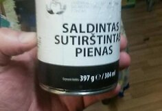 Skurstantiesiems skirtas kondensuotas pienas