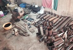 &Scaron;iaulių policija suranda jau trečią ginklų arsenalą per mėnesį