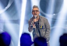 Koncerto &bdquo;Kartu iki pergalės&ldquo; akimirka