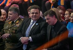 Koncerto &bdquo;Kartu iki pergalės&ldquo; akimirka