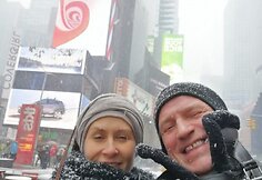 Irenos ir Žilvino Žvagulių kelionės po JAV akimirka 