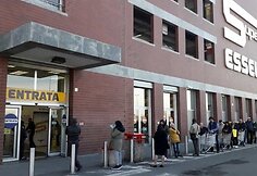 &Scaron;iaurės Italijoje koronavirusas kardinaliai pakeitė italų gyvenimą