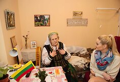 Neringa &Scaron;iaudikytė ir Ona Marija Gražulienė