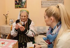 Neringa &Scaron;iaudikytė ir Ona Marija Gražulienė