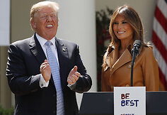 Donaldas ir Melania Trumpai