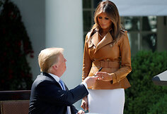 Donaldas ir Melania Trumpai
