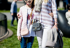 Diana Dargienė su dukra Ūne