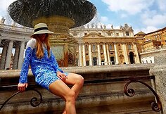 Živilės Jonikaitės ir Gedimino Juodeikos atostogos Italijoje 