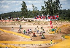Trečiojo etapo motokroso čempionato akimirkos