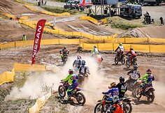 Trečiojo etapo motokroso čempionato akimirkos
