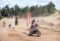 Trečiojo etapo motokroso čempionato akimirkos