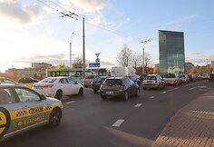 Edukologijos žiede eismo judėjimu rūpinasi policija