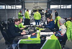 &bdquo;ESmotorsport&ldquo; komanda testų metu