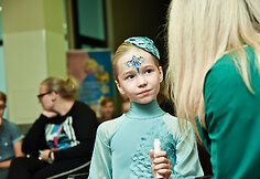 Vaikų talentų &scaron;ou akimirka