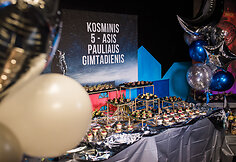 Agnės ir Nerijaus Ju&scaron;kų sūnaus gimtadienio akimirka