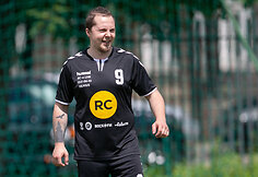 LNK ir &bdquo;Radiocentro&ldquo; futbolo rungtynių akimirka