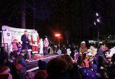 Kazlų Rūdos kalėdinės eglės įžiebimas