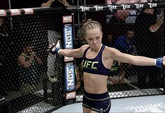 Filmo &bdquo;Rose Namajunas: a&scaron; esu čempionė&ldquo; akimirka