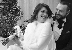 Rūtos Andre ir Valerijaus &Scaron;atunovo vestuvių akimirka