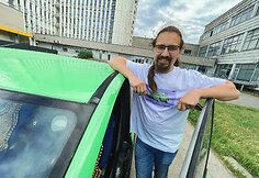 &bdquo;Fiat Multipla&ldquo; automobilį laimėjo Vaidas Sakalauskas