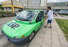 &bdquo;Fiat Multipla&ldquo; automobilį laimėjo Vaidas Sakalauskas