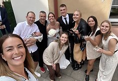 TV laidų vedėjos Monikos Malu&scaron;kaitės ir Dainiaus Čeplinsko vestuvės