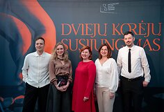 Spektaklio „Dviejų Korėjų susijungimas“ premjeros svečiai