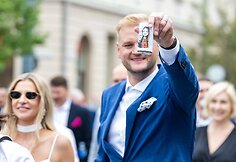 Andriaus Čer&scaron;kaus ir Evelinos Stasiūnaitės vestuvės