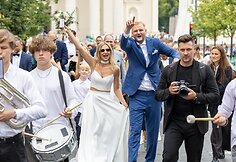 Andriaus Čer&scaron;kaus ir Evelinos Stasiūnaitės vestuvės