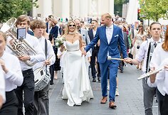 Andriaus Čer&scaron;kaus ir Evelinos Stasiūnaitės vestuvės