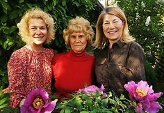 Giedrė Genevičiūtė, jos mama Irena Jocytė-Genevičienė ir sesė Edita &Scaron;mergelienė