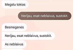 Noros Lapinskienės pavie&scaron;intos žinutės