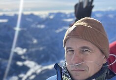 Vytautas Samarinas oro balionų festivalyje Alpėse